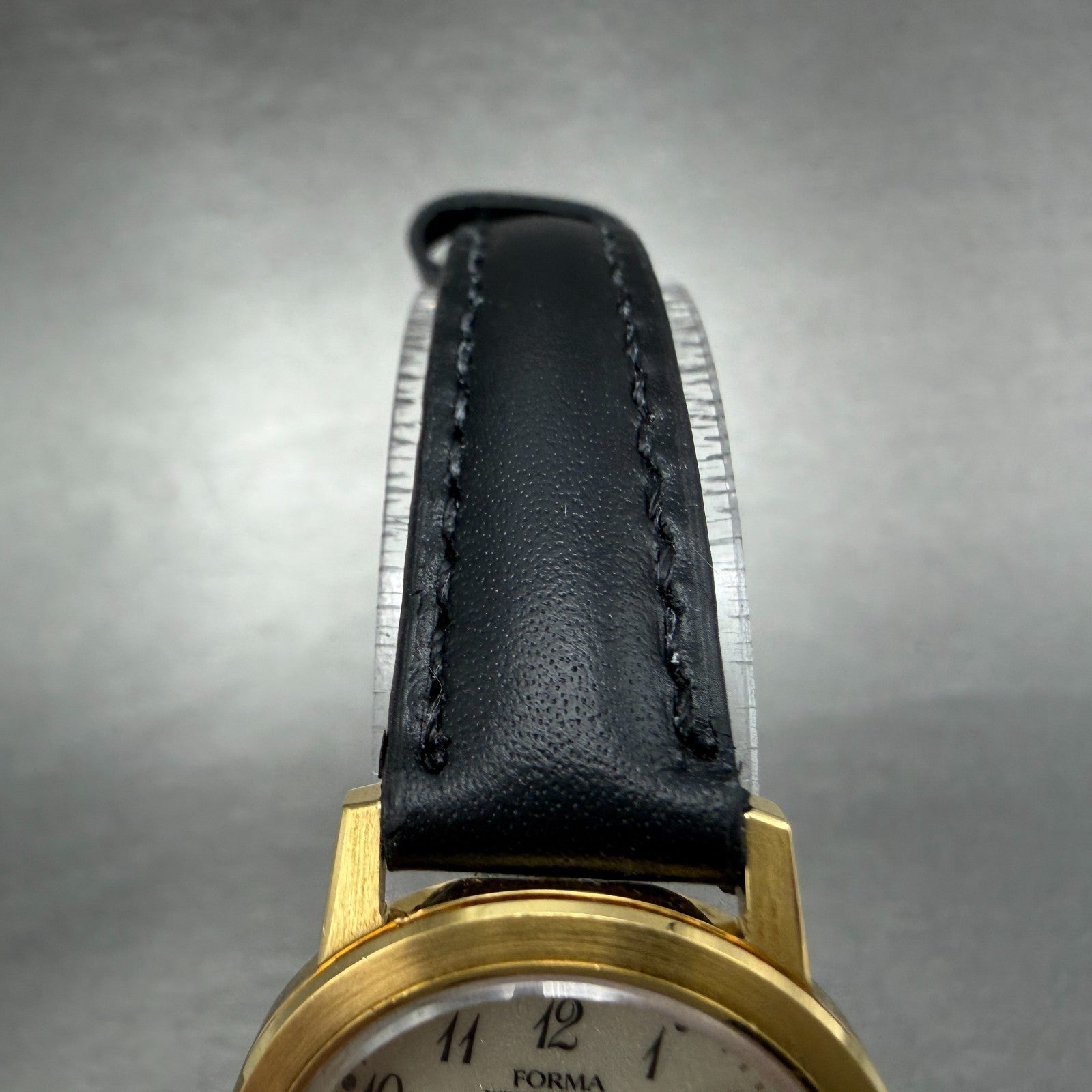 Citizen Forma Watch Women 24mm Cream Dial Gold Tone Round 5930-F90150 New Batt4
