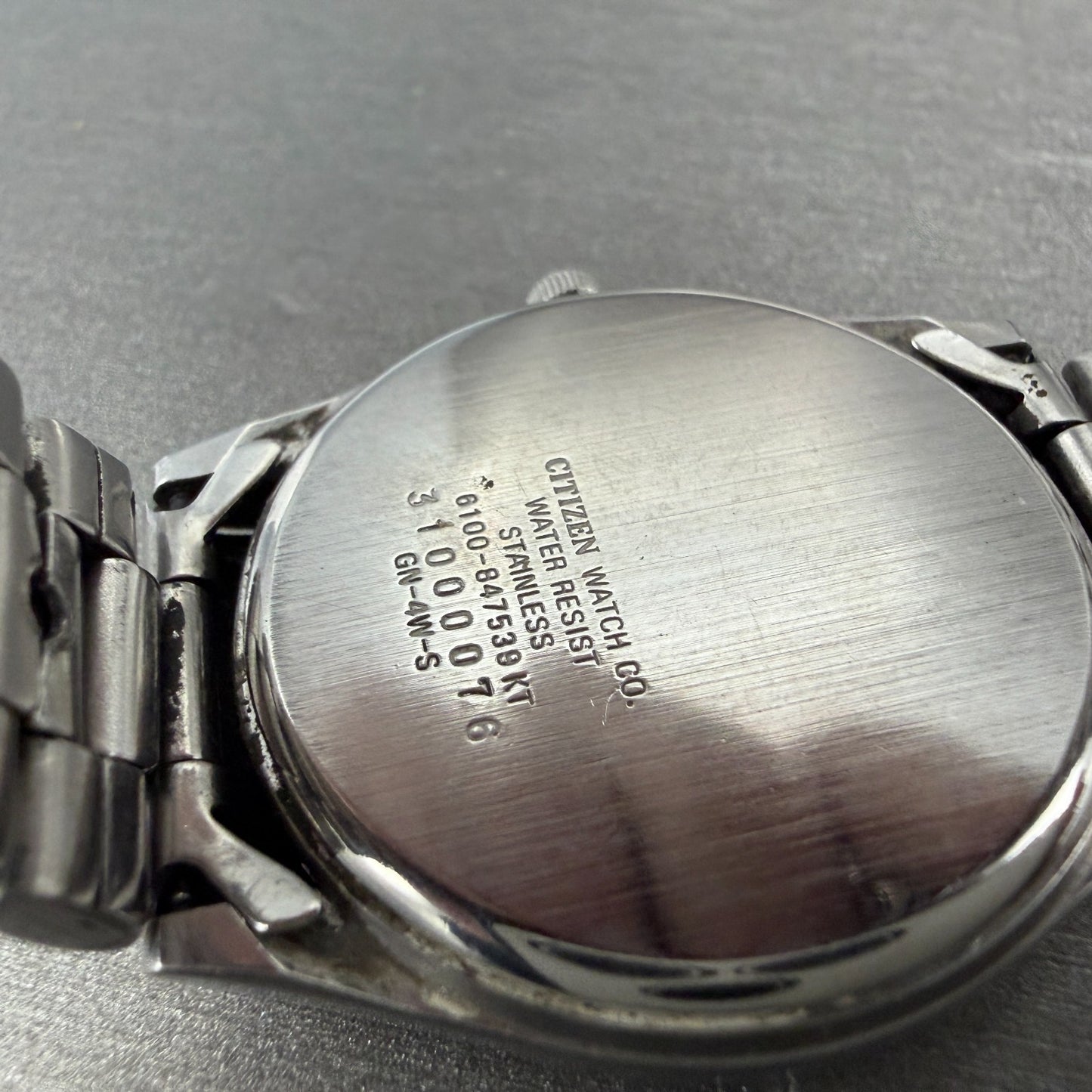 Citizen Railroad Approved Watch Men 35mm White Dial Silver Tone Daydate New Batt9