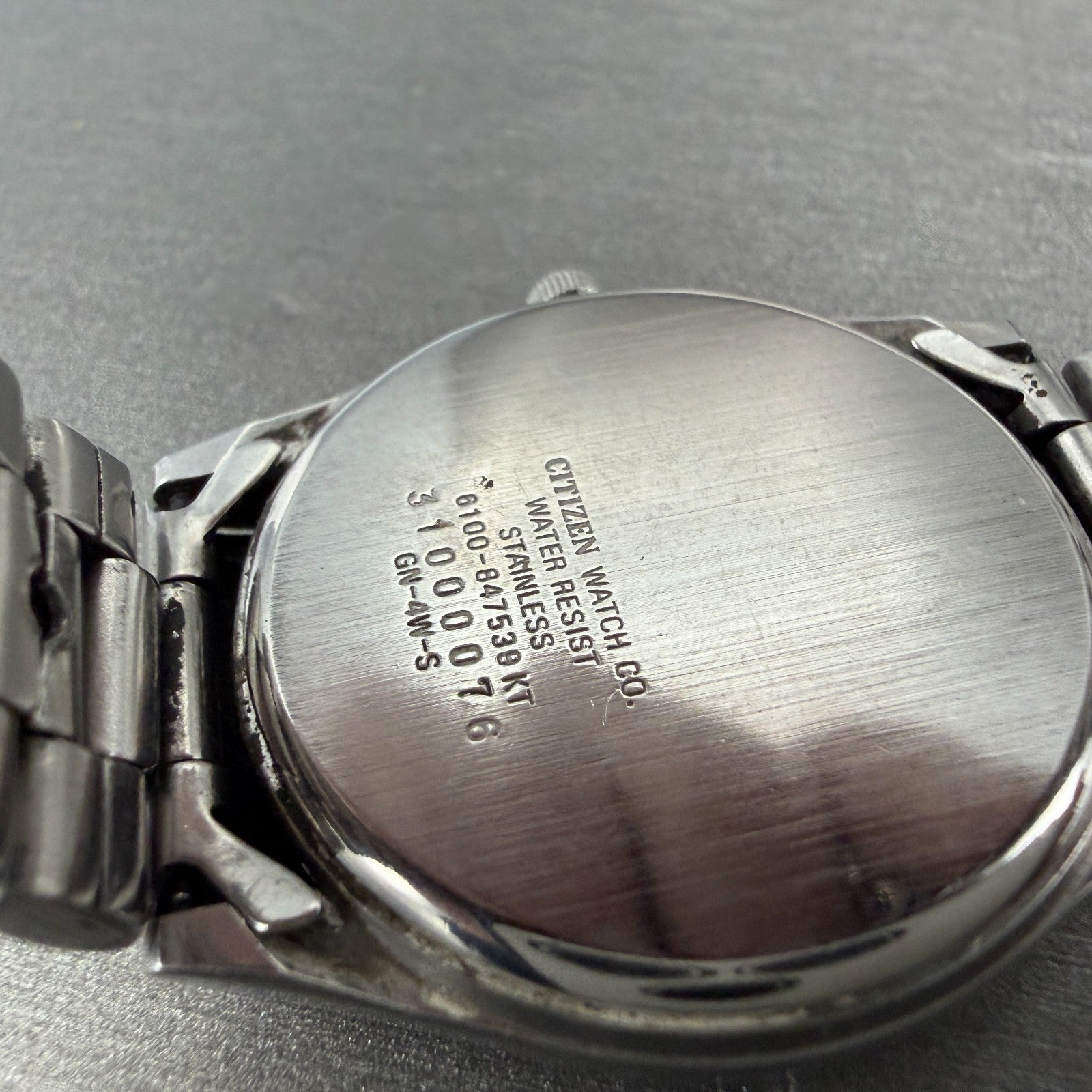 Citizen Railroad Approved Watch Men 35mm White Dial Silver Tone Daydate New Batt9