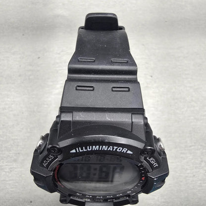 Casio Illuminator AE-1500WH Watch Men 51mm Black Alarm Chrono Backlight New Batt4