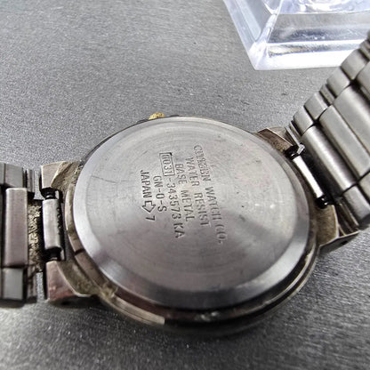 Citizen Junction Watch Men 31mm Silver Dial Two Tone Round 6031-343573 PARTS8