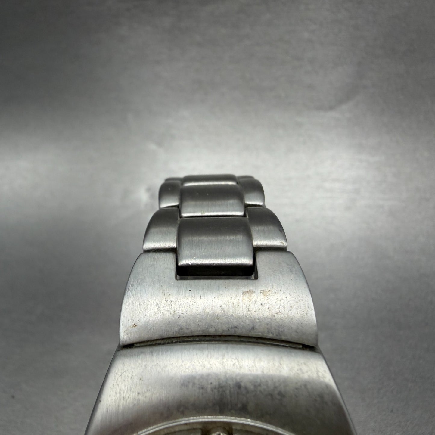 Zippo Watch Men 38mm Silver Dial Silver Tone Round New Battery Vintage4