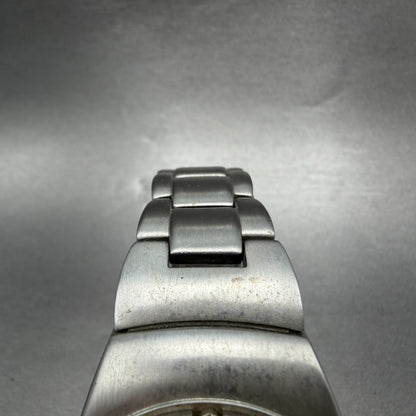 Zippo Watch Men 38mm Silver Dial Silver Tone Round New Battery Vintage4