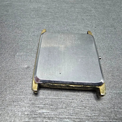 Seiko 6020-5059 Watch Case Gold Tone Rectangle 25mm Vintage9
