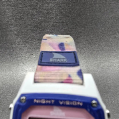 Freestyle Shark Watch Men 38mm Pink White Purple Alarm Chrono Daydate Works4