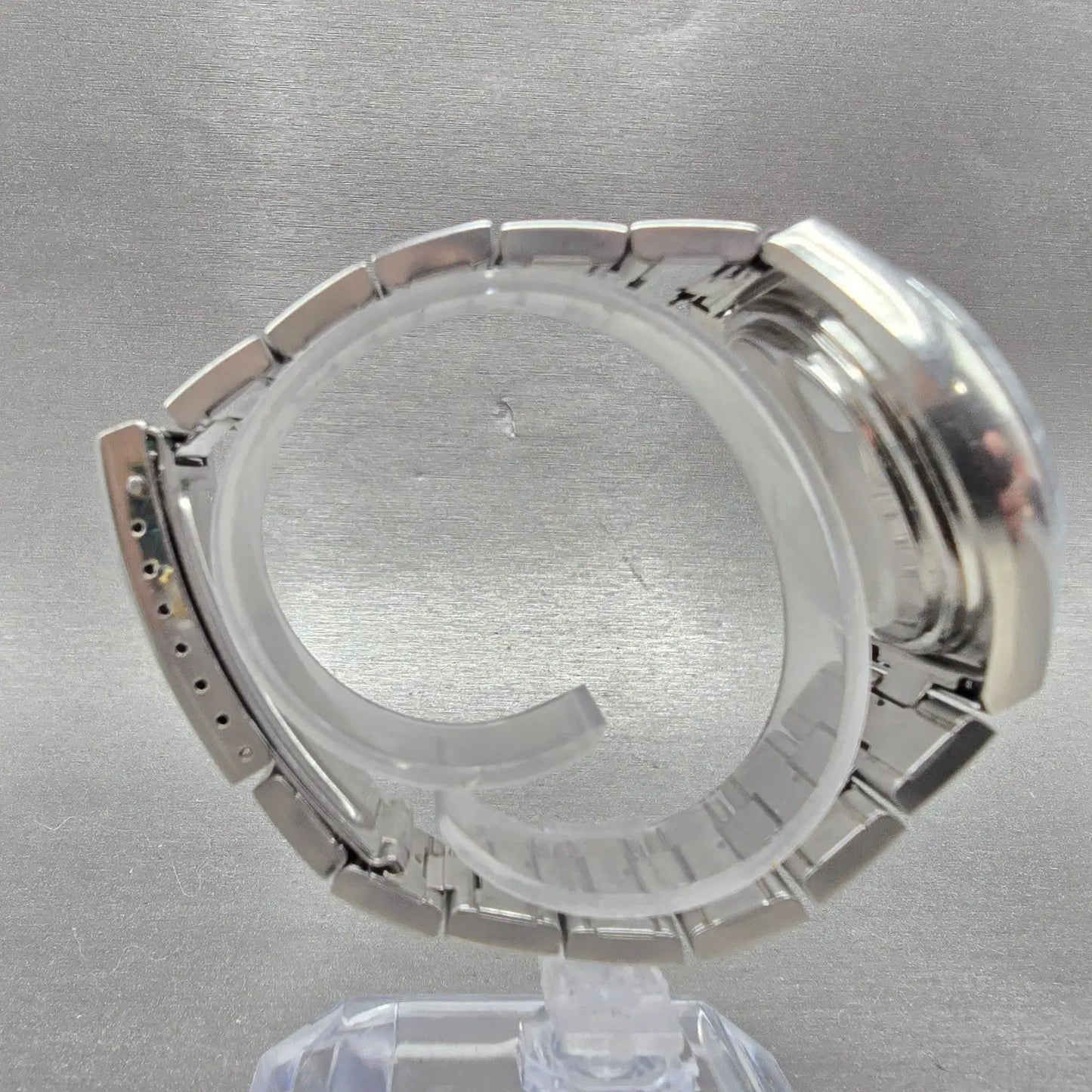 Sears Tradition Watch Men 39mm Blue Dial Steel Daydate Round New battery VIntage8