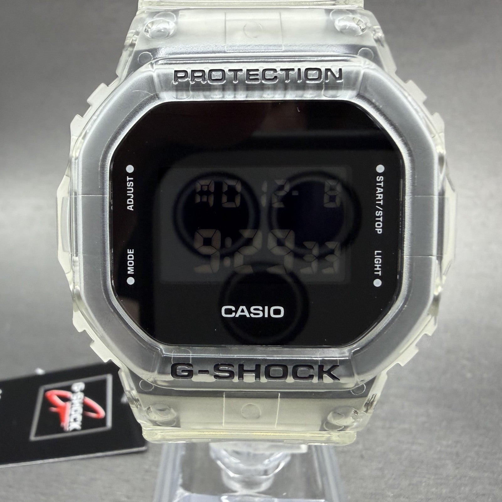 Caiso G-Shock DW-5600SKE Watch Men 44mm Digital Clear Alarm Chronograph Octagon1