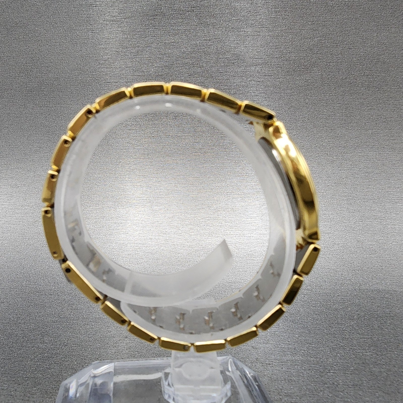 Movado Watch Women 24mm Black Dial Gold Tone 87.25.820 Round New Battery8
