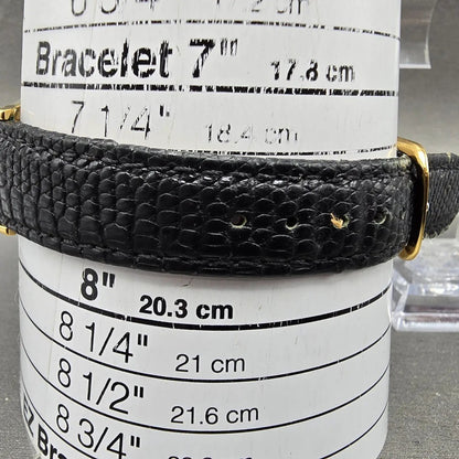Movado Museum Watch Men 35mm Black Dial Gold Tone Round 87-E4-0863 Round PARTS A12