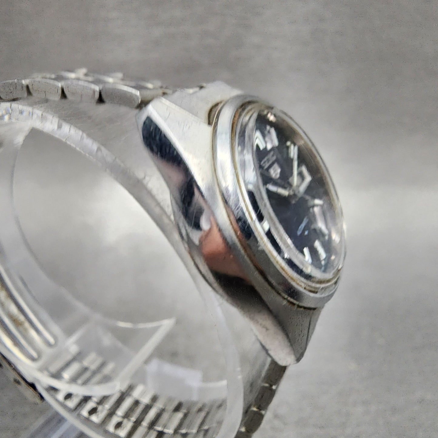 Seiko 5 Automatic Watch Women 26mm Blue Dial Silver Tone Daydate 42060010 Runs3