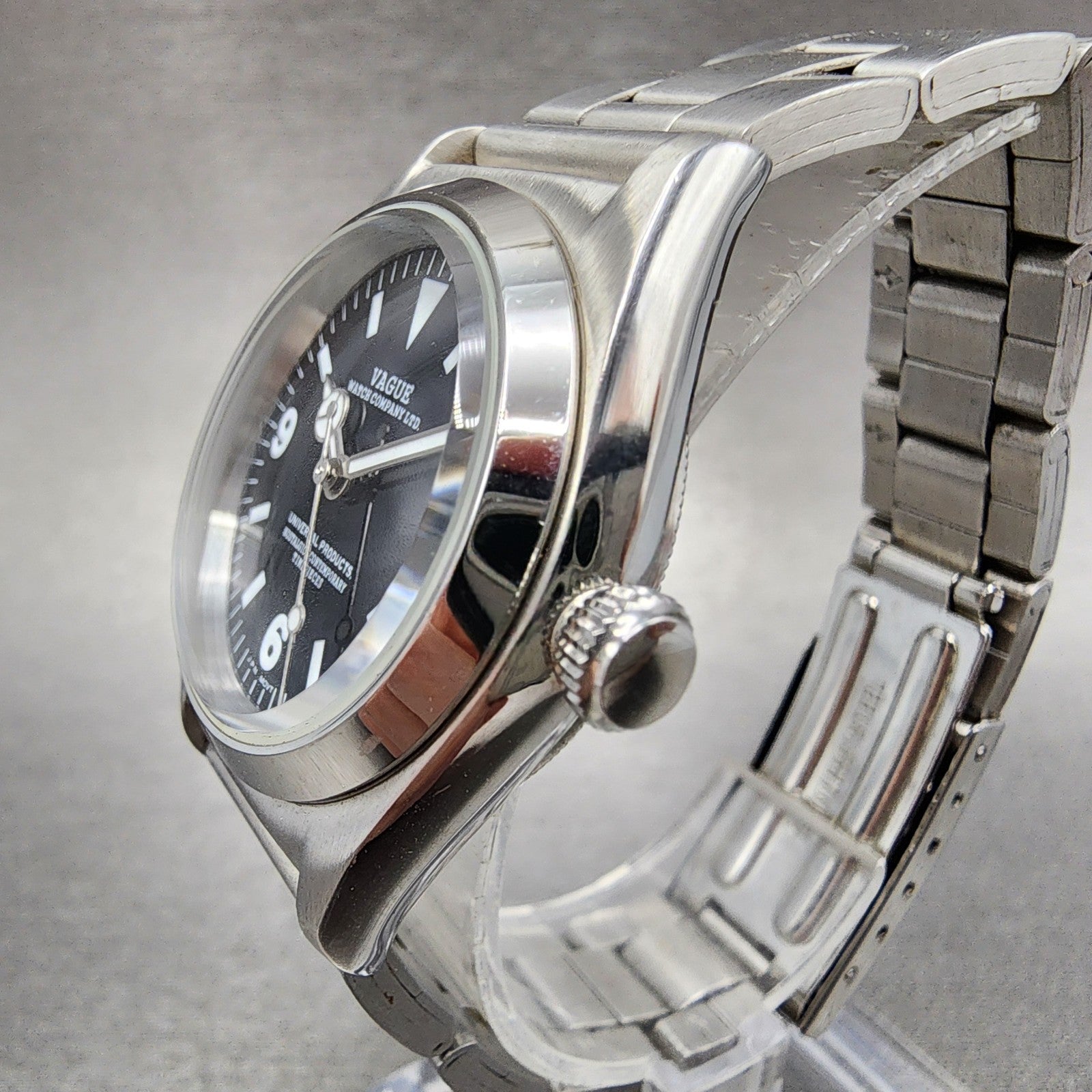 Vague Watch Co Watch Women 32mm Black Dial Steel New Battery Universal Products2