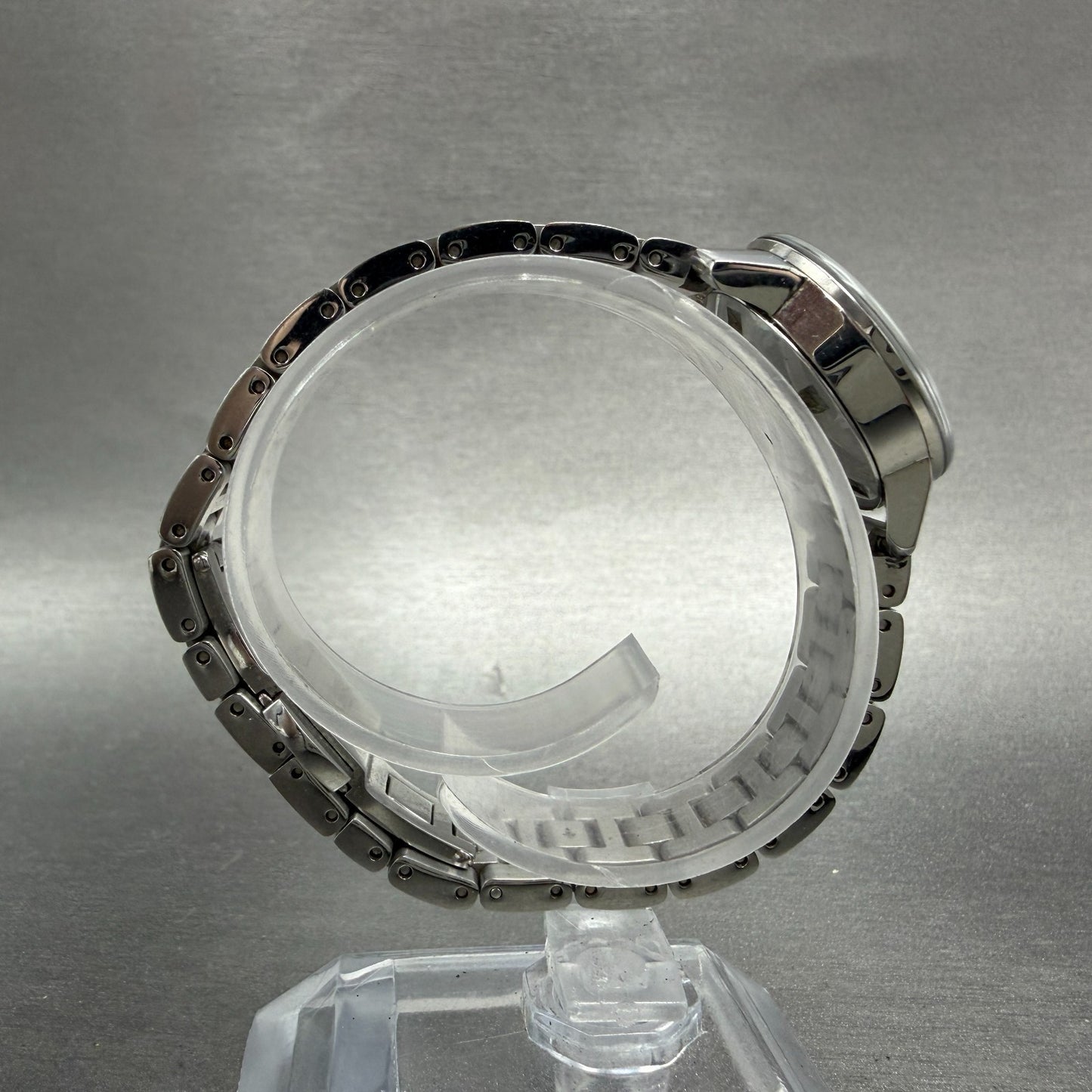 Movado Bold Watch Women 25mm Silver Dial Silver Tone 01.3.14.6116 New Battery8