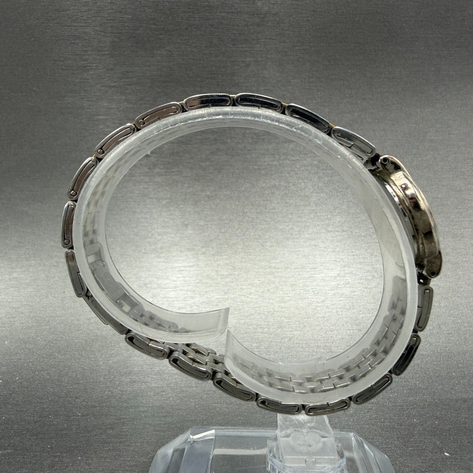 Seiko Watch Women 20mm Silver Dial Two Tone Round Vintage 1N00-0G69 New Battery8