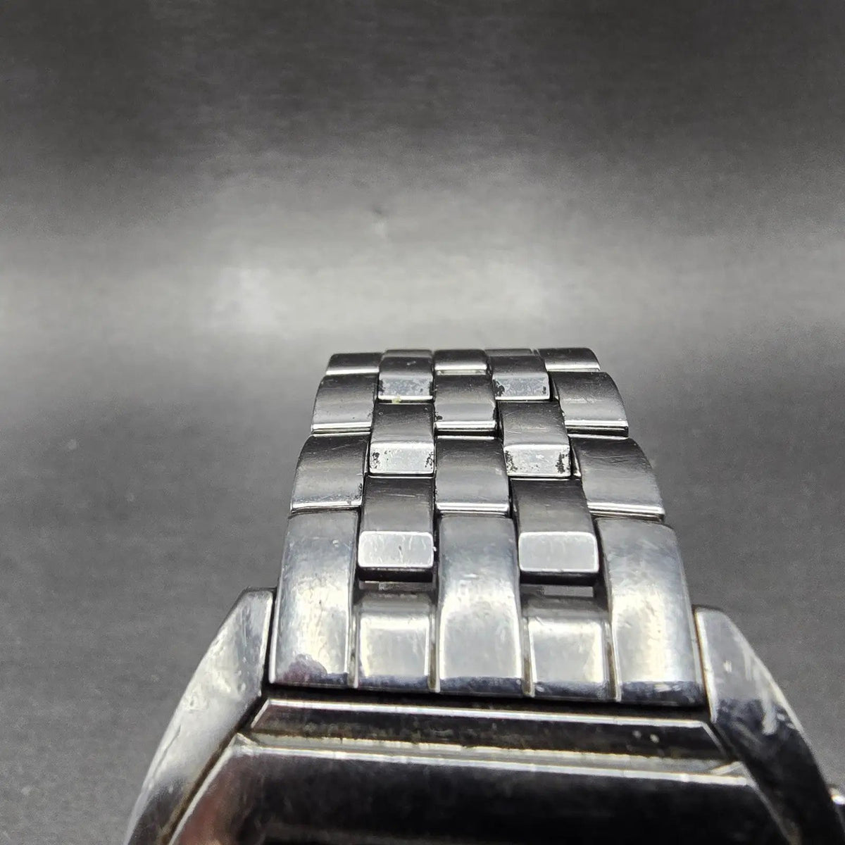 Bulova Chronograph Watch Men 40mm Black DIal Steel Date 96G59 PARTS5