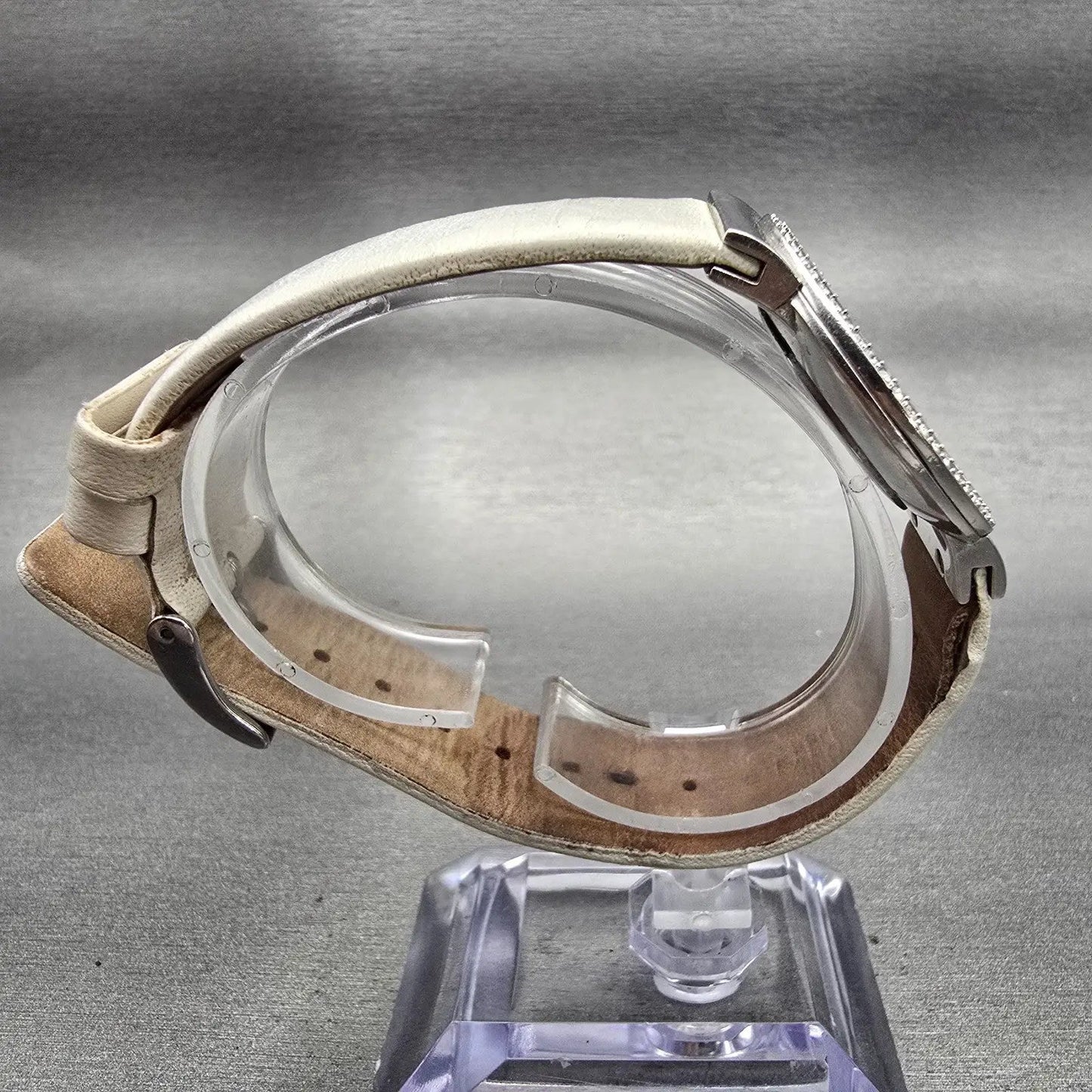 Skagen Watch Women 32mm MOP Dial Silver Tone Gemmed C644LSLW1 New Battery8