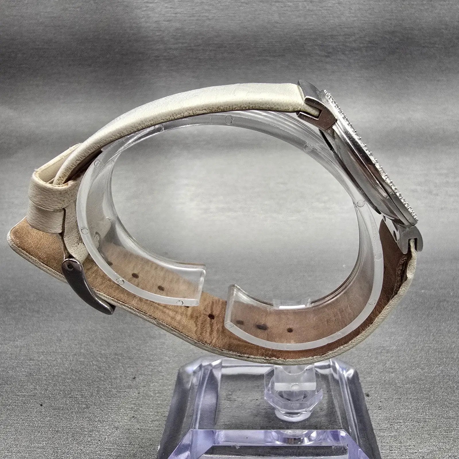 Skagen Watch Women 32mm MOP Dial Silver Tone Gemmed C644LSLW1 New Battery8