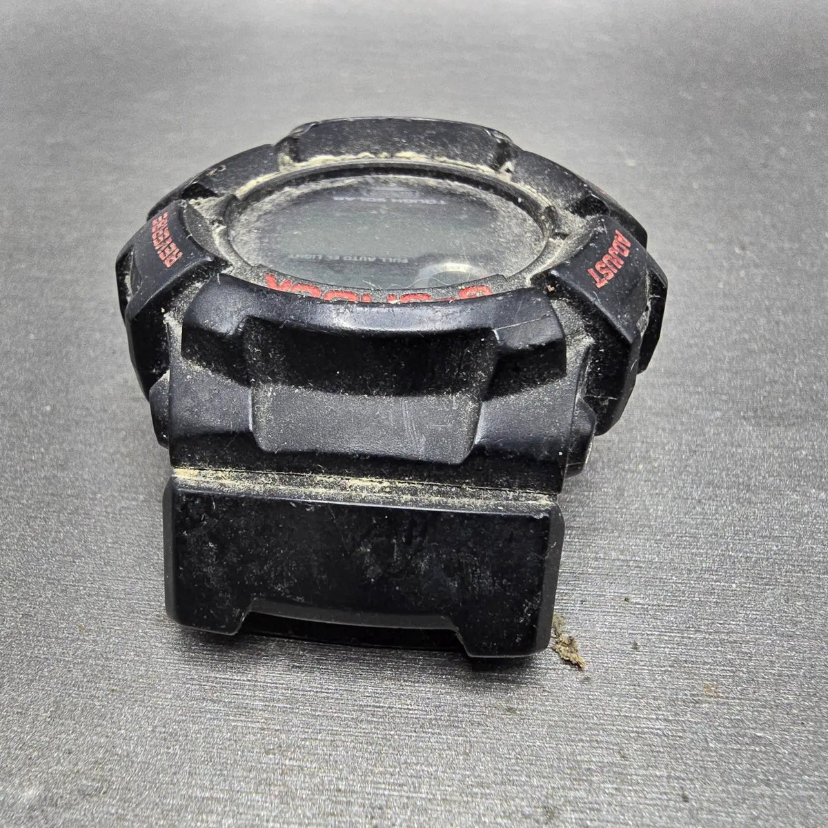 Casio G-Shock G-2300B Watch Men 47mm Black Red Alarm Chrono Solar PARTS5