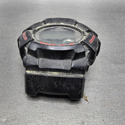 Casio G-Shock G-2300B Watch Men 47mm Black Red Alarm Chrono Solar PARTS5