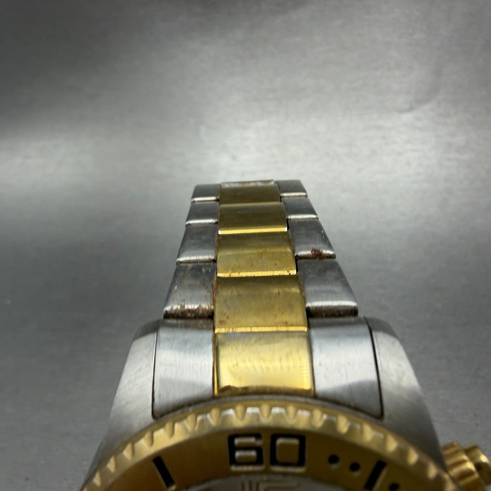 Invicta Pro Diver Chrono Watch Men 45mm Champagne Dial Two Tone 17399 New Batt4