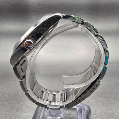 Citizen Watch Men 35mm Blue Dial Silver Tone Date Round 2610-S99400 New BatteryG6