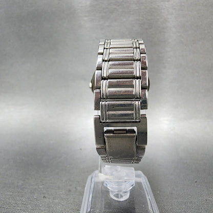 Seiko Alba Urban Watch Men 33mm Silver Dial Silver Tone V7011480 New Battery7