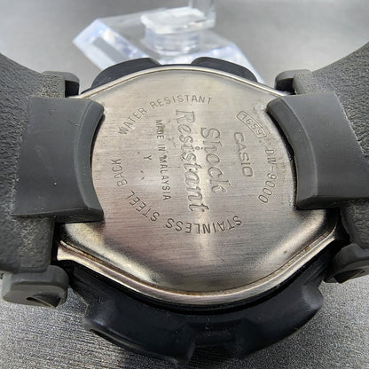 Casio G-Shock DW-9000 Watch Men 44mm Digital Black Tone Alarm Chrono New Battery