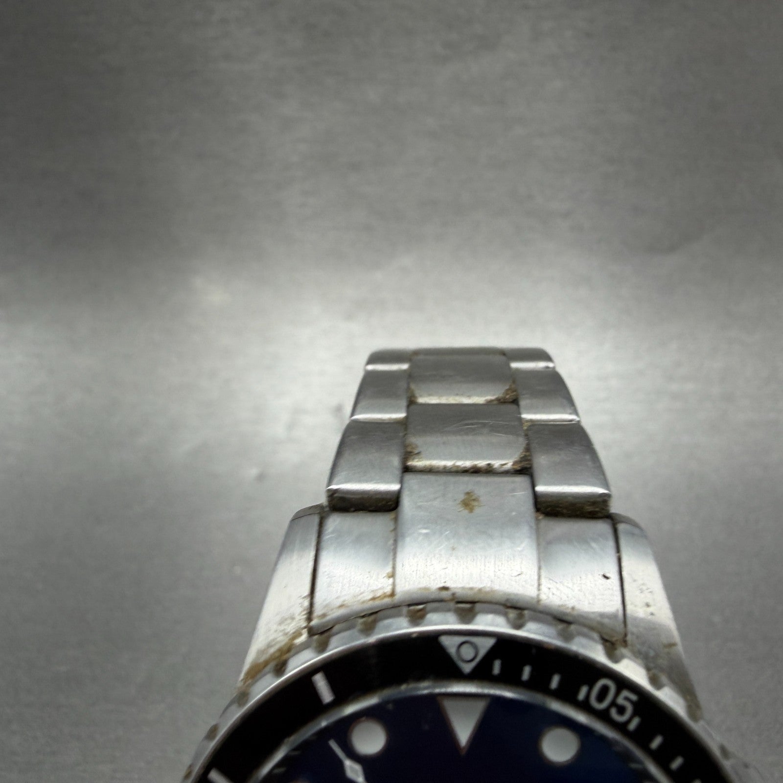 Fossil FB-01 Dive Watch Men 42mm Blue Dial Silver Tone Date FS5668 New Battery4