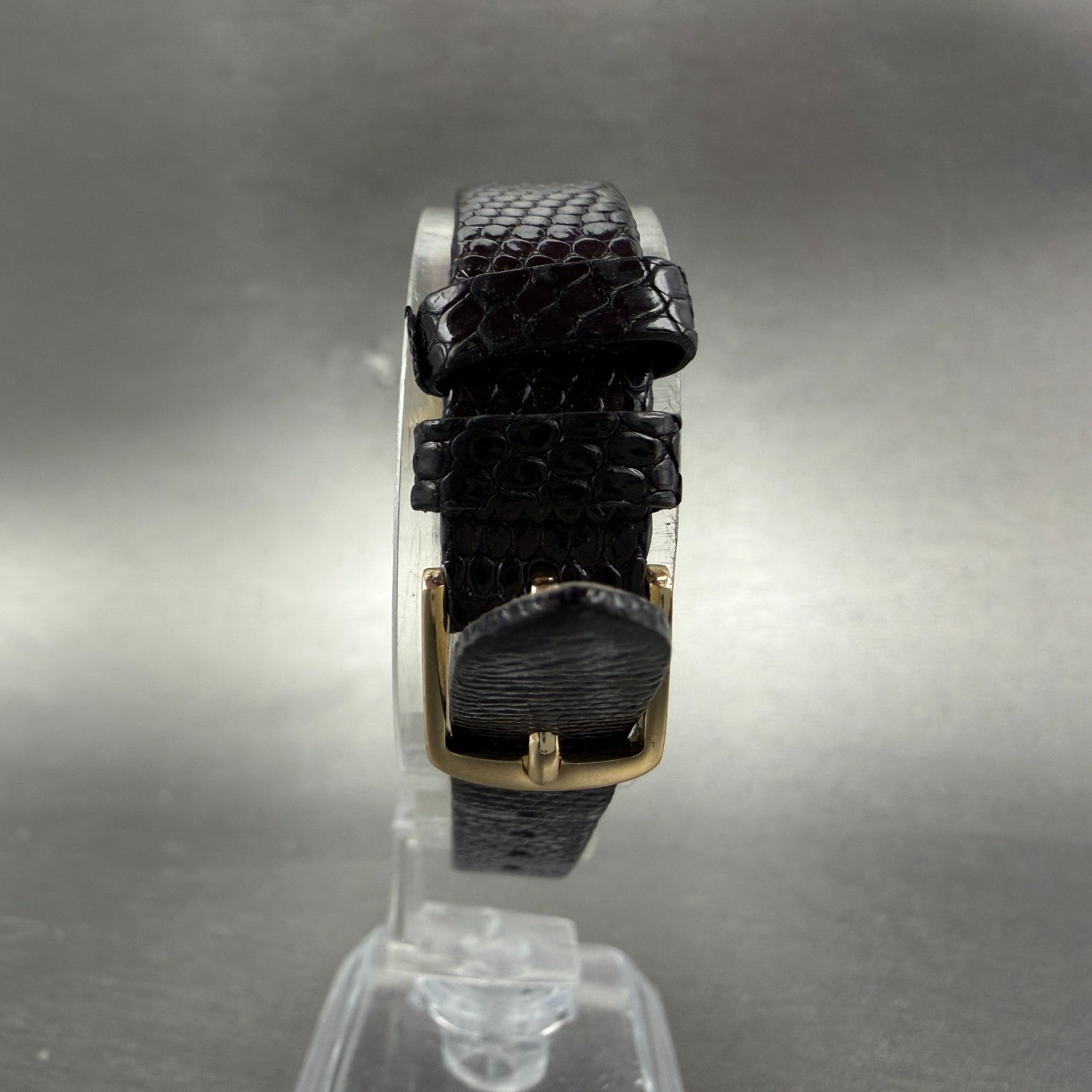 Raymond Weil Tank Watch Women 17mm Gold Dial Gold Plated Rectangle 5732 PARTS8