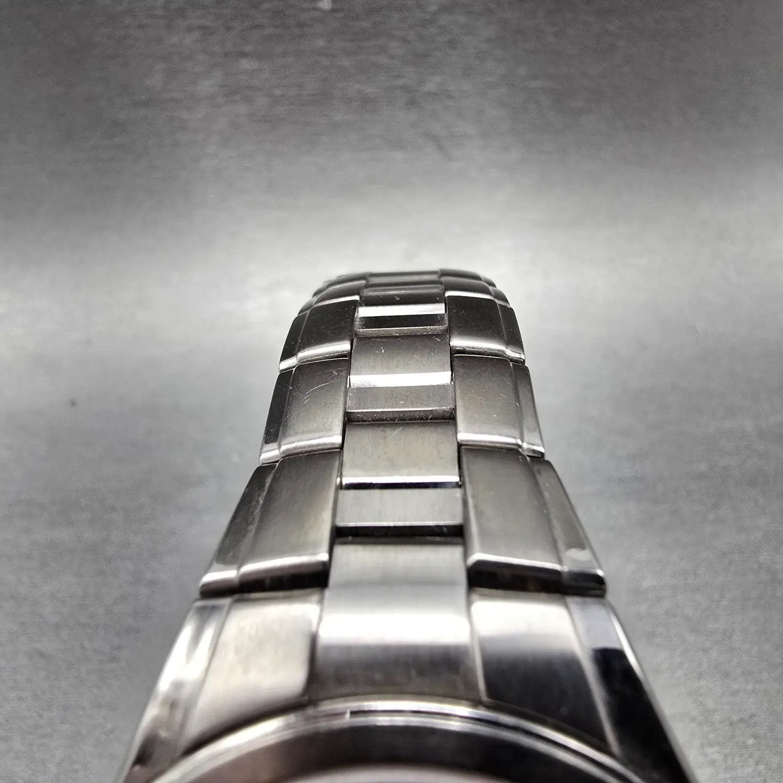 Citizen Eco-Drive Attesa Watch Men 38mm Black Dial Titanium Atomic Date PARTS! K5