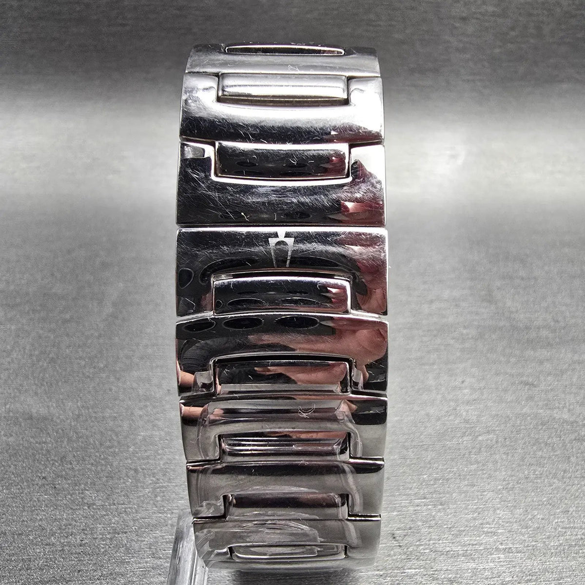 Bulova Tank Watch Men 35mm Black Dial Silver Date Rectangle 96D108 New Battery7