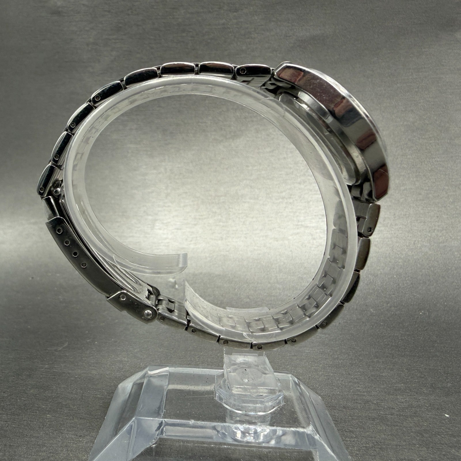 Invicta Watch Women 28mm Salmon Dial Silver Tone Date Round 3594 New Battery8
