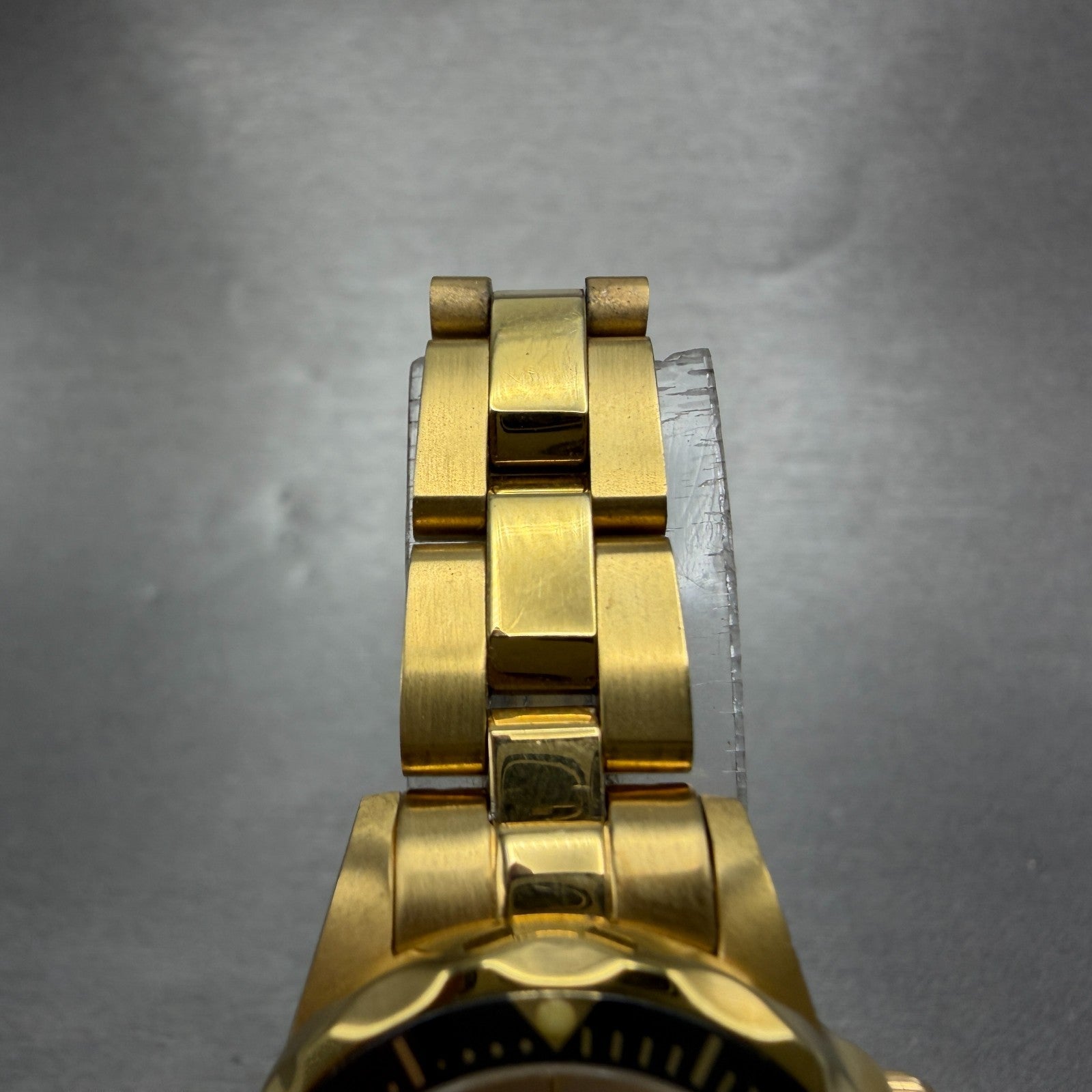 Invicta Pro Diver Watch Women 25mm Champagne Dial Gold Tone Date 14987 New Batt4