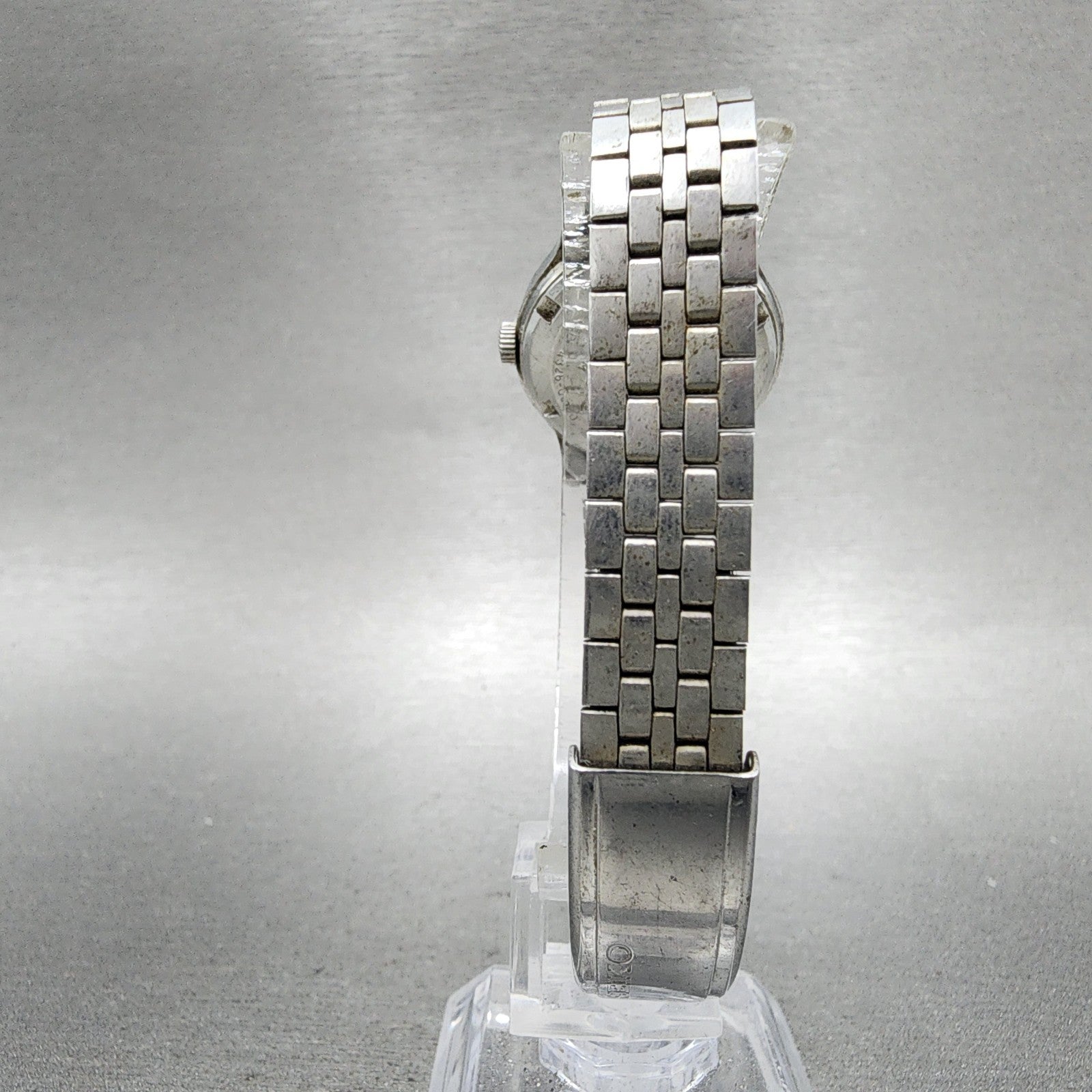 Seiko Watch Women 25mm Silver Dial Silver Tone Daydate 43260040 New Battery7