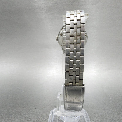 Seiko Watch Women 25mm Silver Dial Silver Tone Daydate 43260040 New Battery7