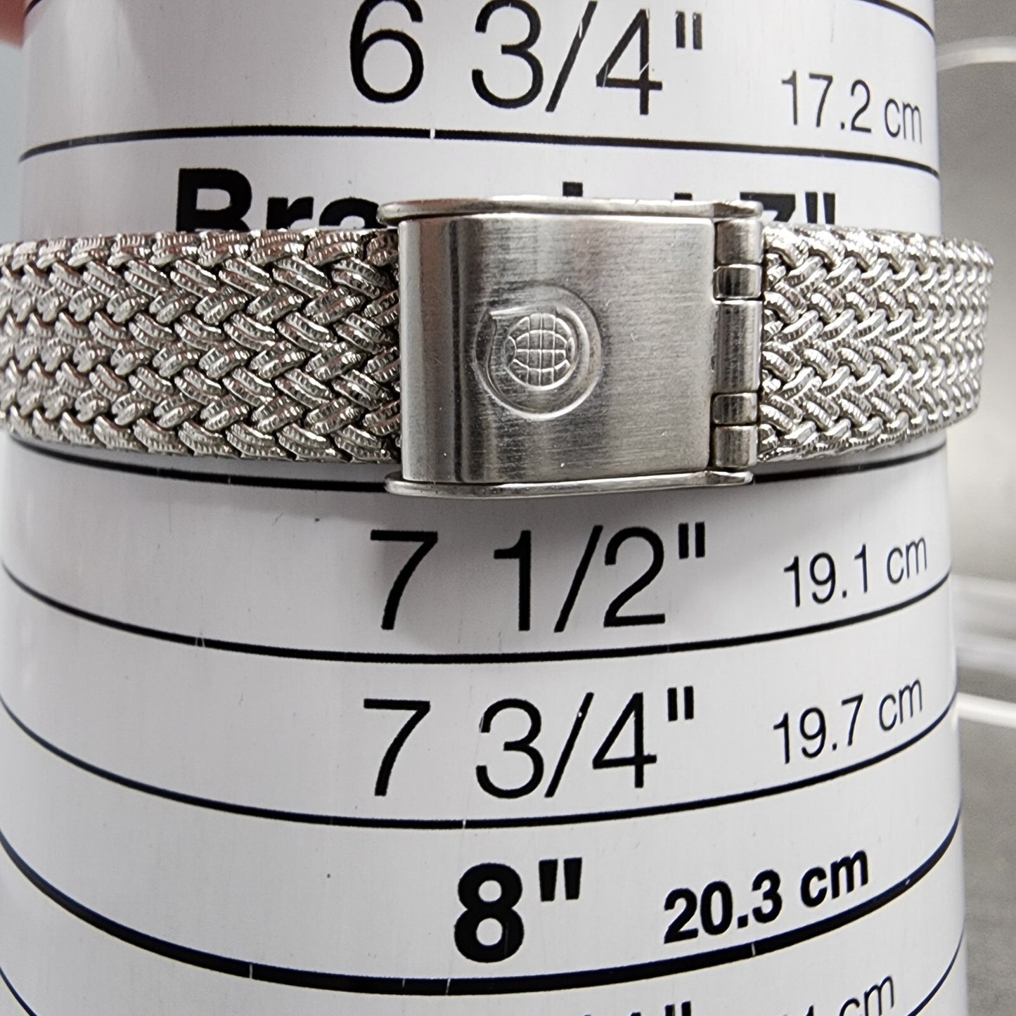 Cyma Watch Women 22mm Silver Dial Silver Tone Rectangle 2002 New Battery10