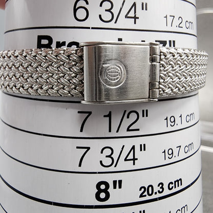 Cyma Watch Women 22mm Silver Dial Silver Tone Rectangle 2002 New Battery10