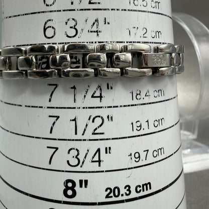 ESQ Movado Watch Women 24mm White Dial Silver Tone Round ES453145641 New Battery10