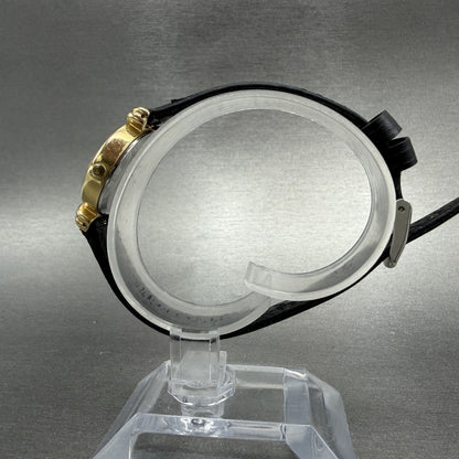 Seiko Watch Women 24mm Champagne Dial Gold Tone Oval 3421-5150 New Battery6