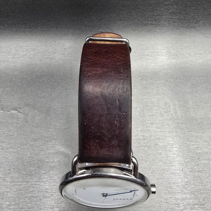 Skagen Horisont Watch Men 40mm White Dial Silver Tone Round SKW6487 New Battery4