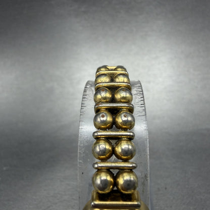 Seiko Watch Women 15mm Champagne Dial Gold Tone Round 1E20-0449 New Battery4