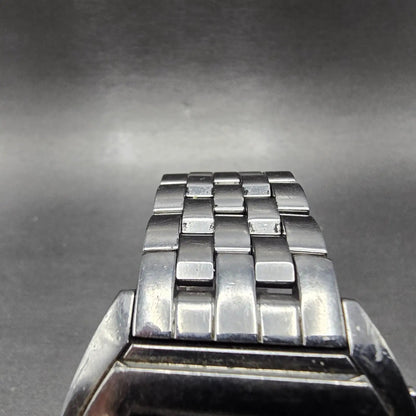 Bulova Chronograph Watch Men 40mm Black DIal Steel Date 96G59 PARTS5