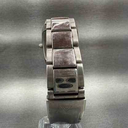 Fossil Arkitekt Watch Men 31mm Gray Dial Steel Date Rectangle FS2991 New Batt7