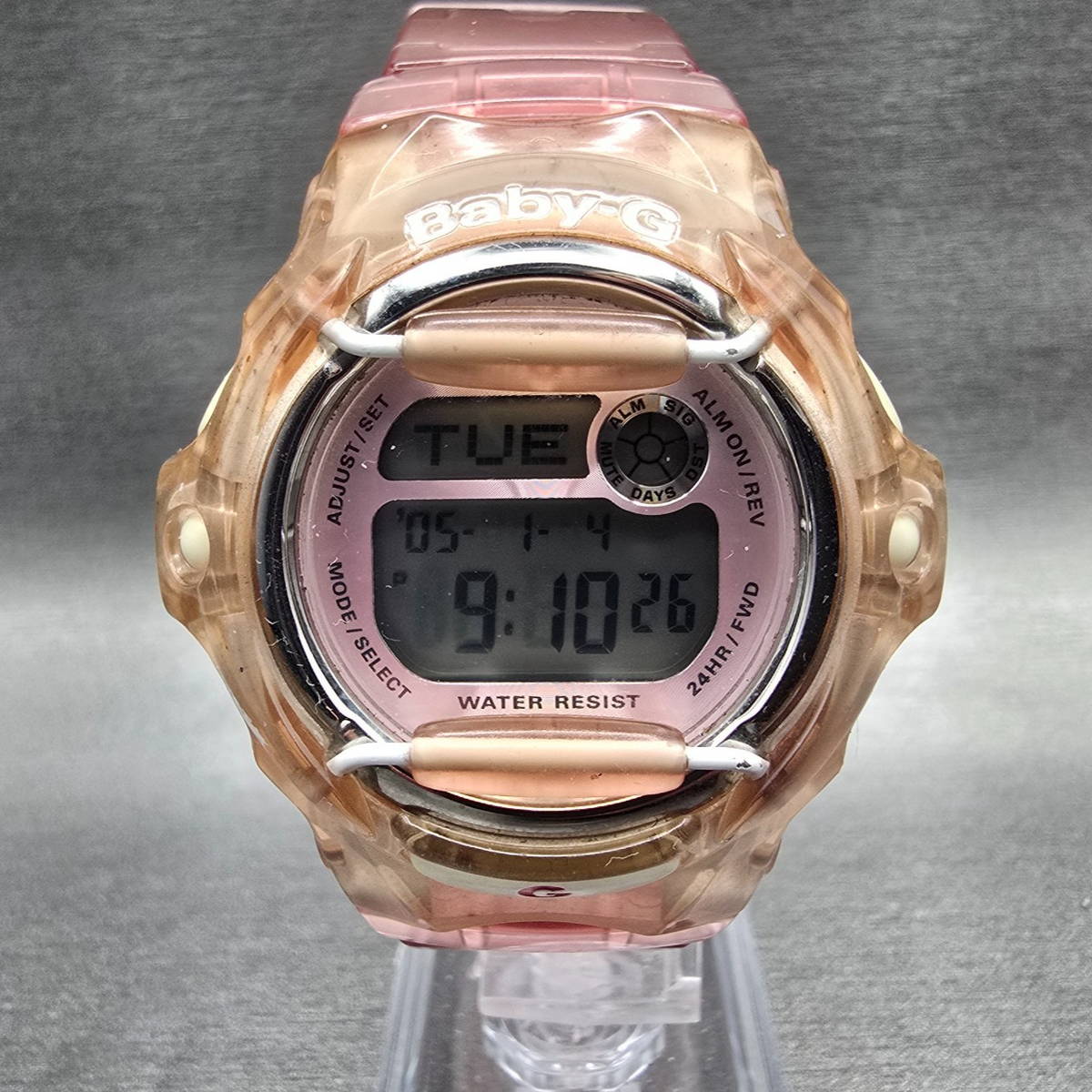 Casio Baby-G BG-169R Watch Women 43mm Pink Chronograph Alarm Digital New Battery0