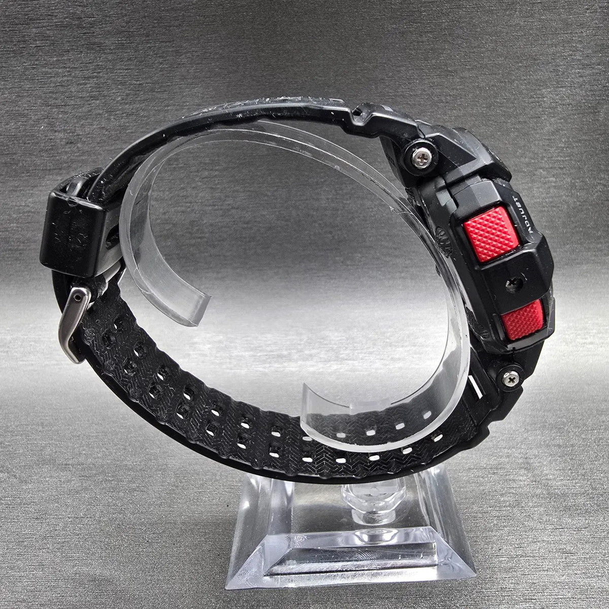 Casio G-Shock Mudman G-9000 Watch Men 46mm Black Red Chrono Alarm New Battery K8