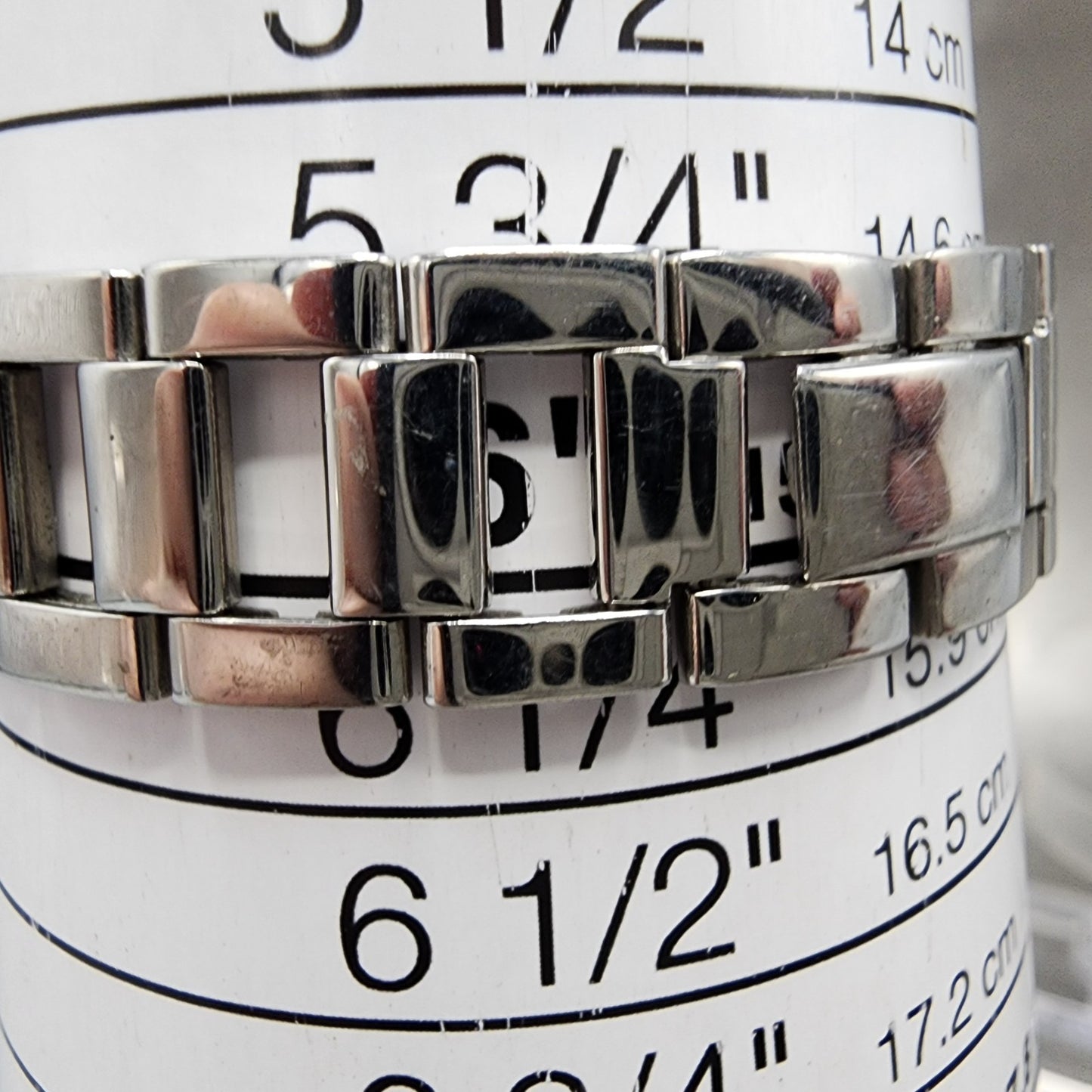 Citizen Tank Watch Women 15mm MOP Dial Silver Tone Rectangle New Battery10