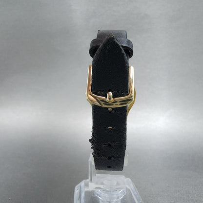 Movado Museum Watch Women 28mm Black Dial Gold Tone Round 87 E4 0823 New Battery7