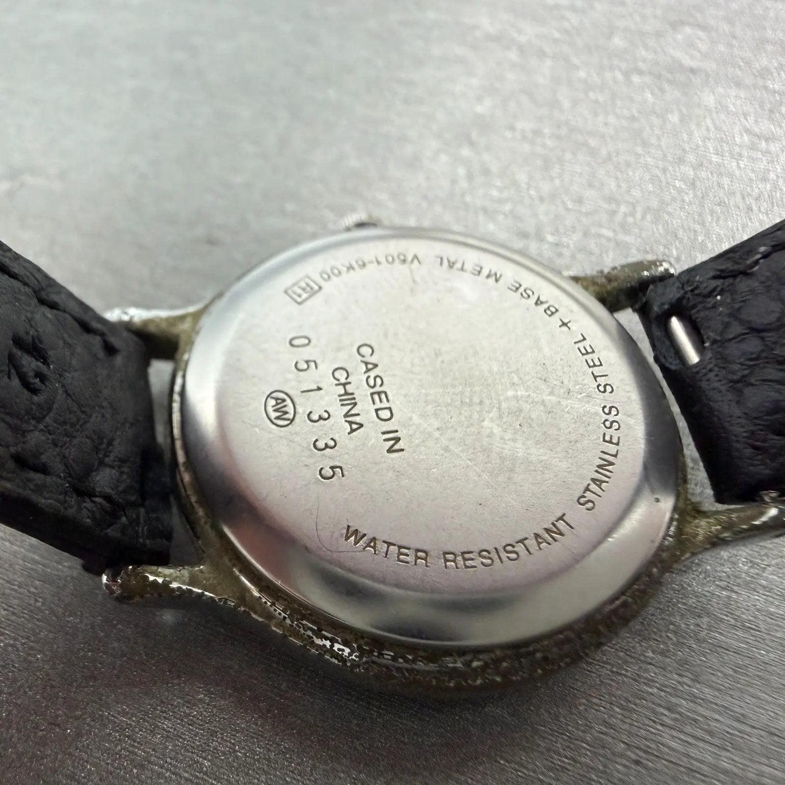 Seiko ALBA Watch Women 27mm White Dial Silver Tone Round V501-6K00 New Battery F9