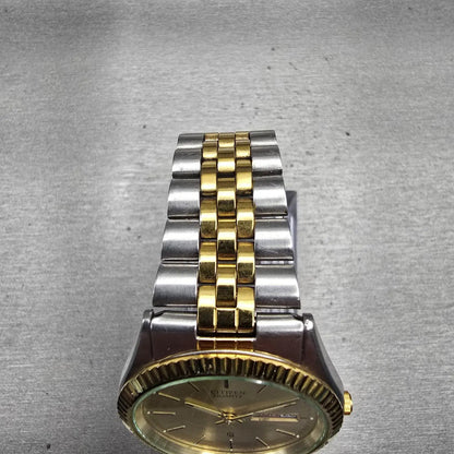 Citizen President Watch Men 35mm Champagne Dial Daydate 6100-K09311 New BatteryL4