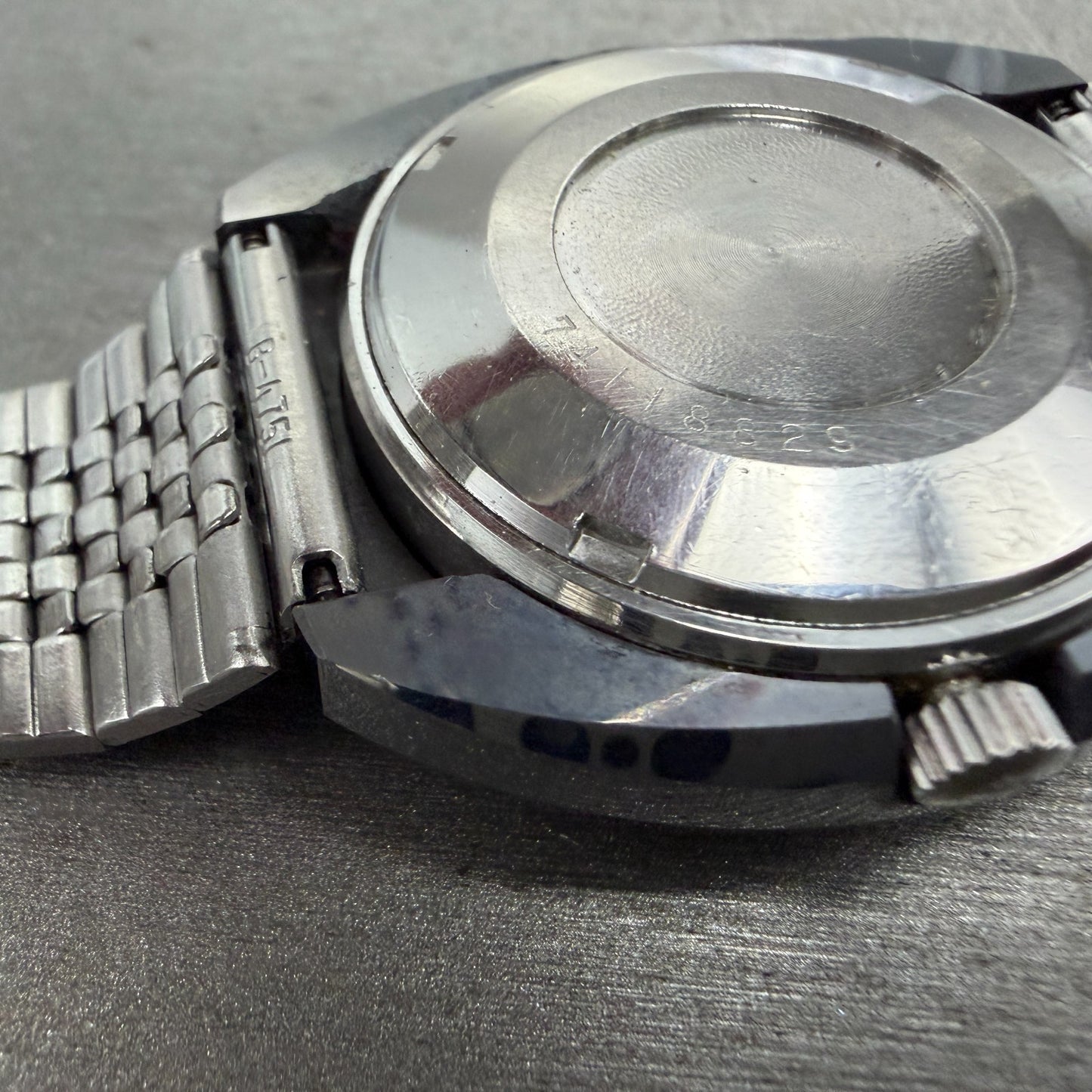 Rado Balboa V Watch Men 36mm Brown Dial Silver Tone Oval Date Automatic Runs13
