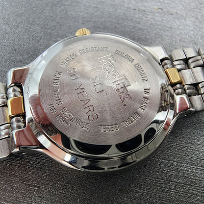 Bulova Watch Women 24mm Cream Dial Two Tone Round Bracelet 98L61 New Battery9